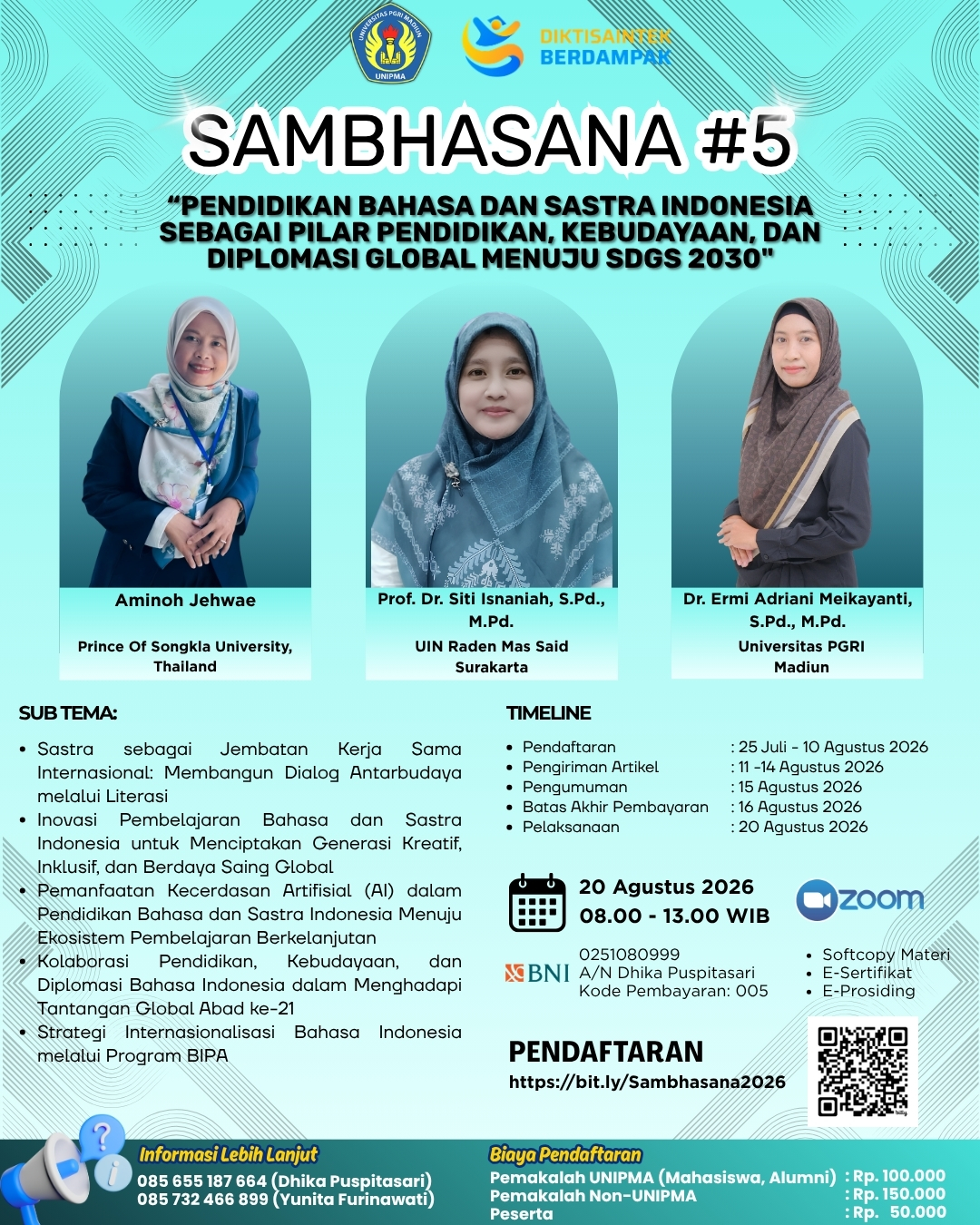Seminar Nasional Bahasa, Sastra, dan Pengajarannya #5 2026